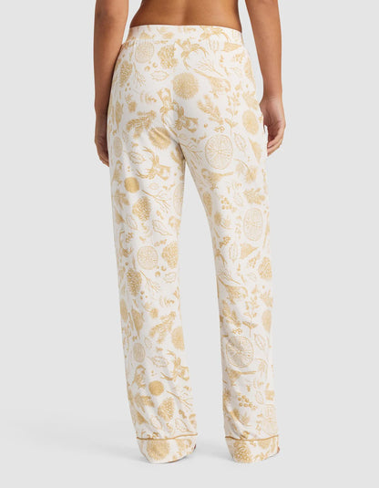 Women's Bamboo Stretch Knit Long Sleeve Pajama Set